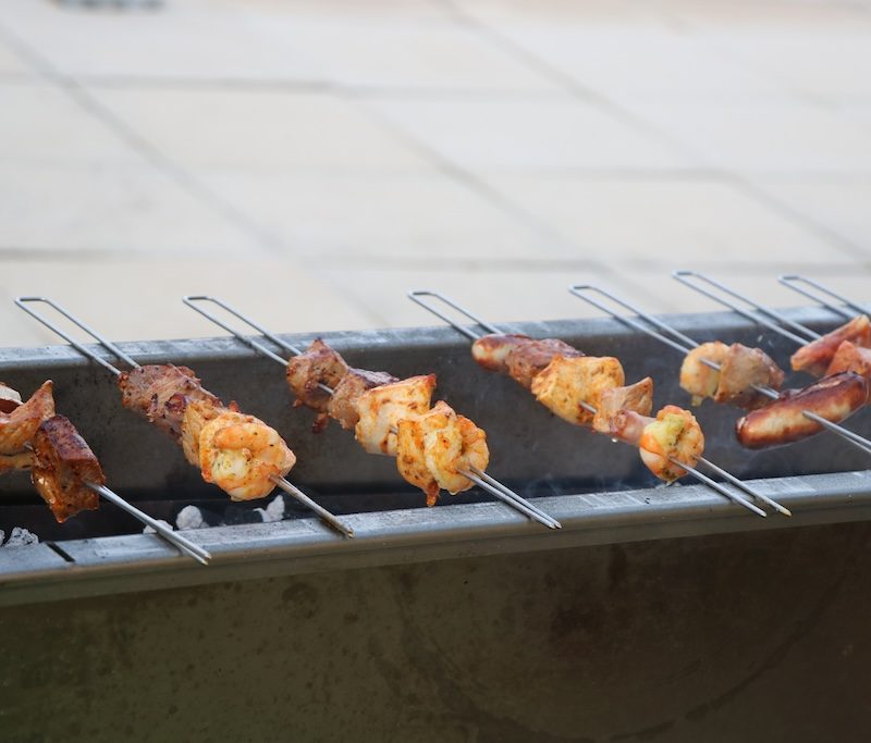 Spiessligrill | Fleisch am Spiess über dem Grill