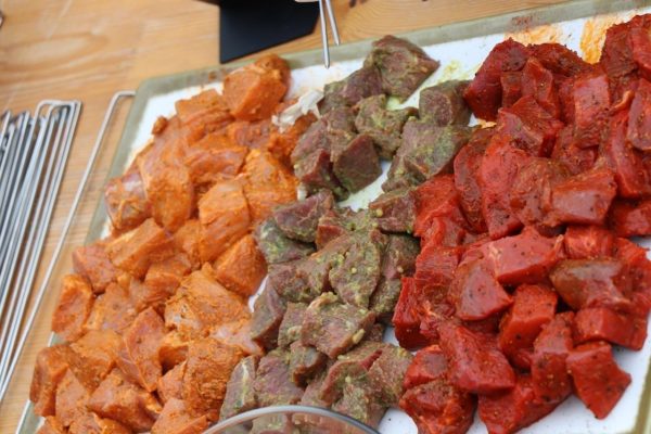 verschiednes Spiessligrillfleisch