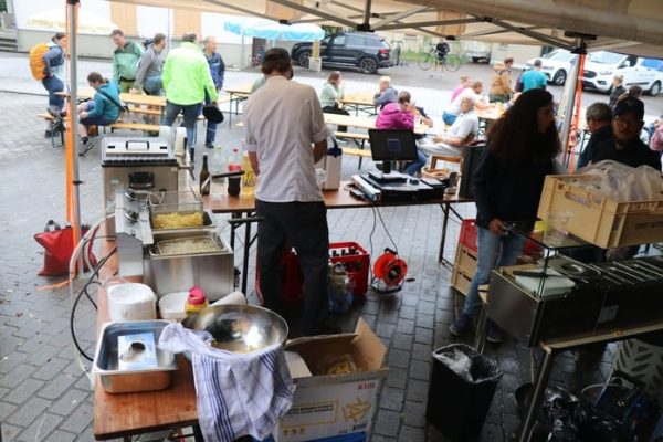 Das Team von Luca Metzgerei Romanshorn am Stand